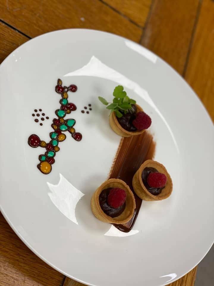 dessert chocolat fruit rouge